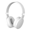 Casque sans fil pour la musique et les jeux, casque de jeu avec ultra-longue veille -Blanc