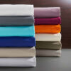 DRAP PLAT PÉTALE 240 X 300 CM POUR LIT 2 PLACES 100% COTON/57 FILS/CM²
