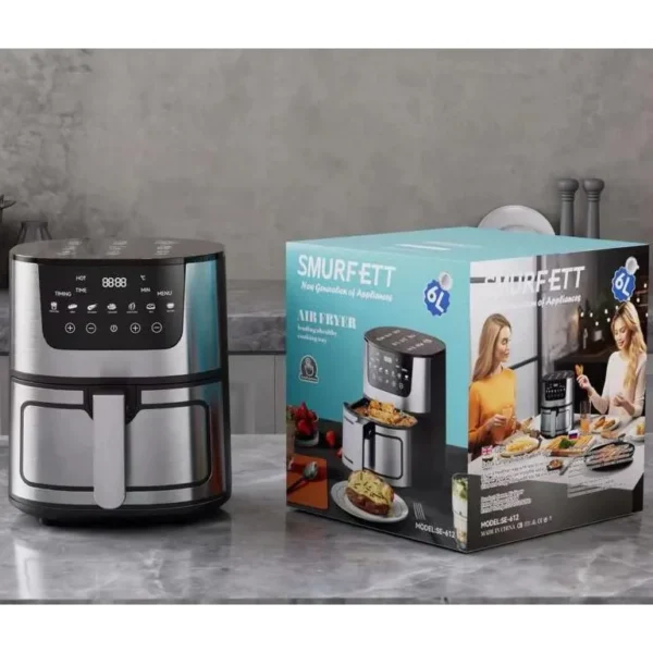 Generic Friteuse à air électrique multi-cuiseur, Technologie avancée 6L