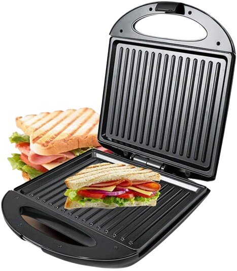 Machine a sandwich 3 en 1 grilleuse de panini fabricant de noix gauffrier 1400w