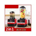 Mixeur électrique RAF 2 en 1 avec pichet incassable de 2,5 L et broyeur Masala