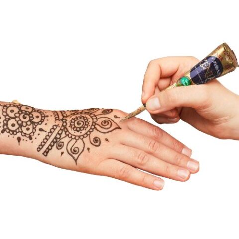 Cône de pâte de tatouage temporaire 100 % naturelle Zenia , Peinture corporelle indienne, dessin, tatouages