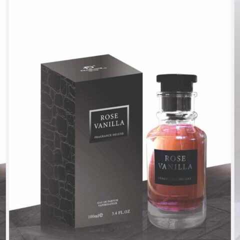 Rose Vanila Fragrance deluxe Eau de parfum Vaporisateur 100ml pour femme