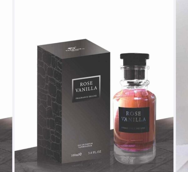 Rose Vanila Fragrance deluxe Eau de parfum Vaporisateur 100ml pour femme