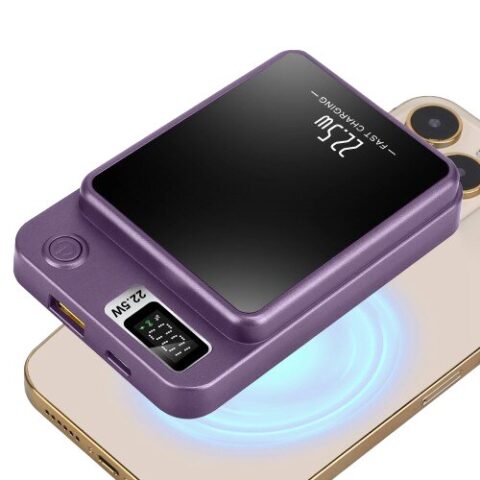 2 In 1 Magnetic Wireless Power Bank 10000mAh