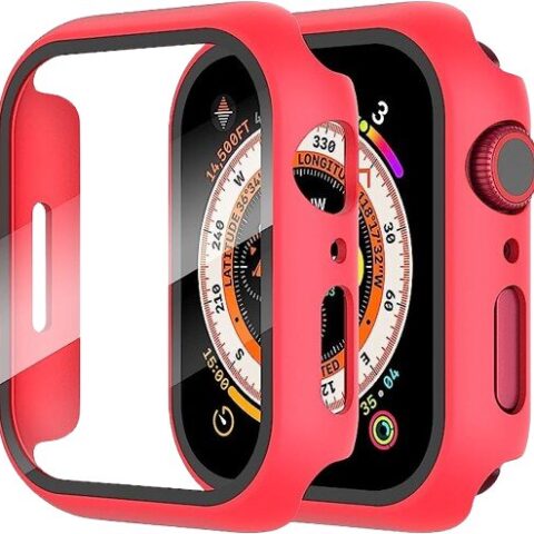 Coque pour Apple Watch Series 9; 8; 7 45mm, 41mm Protection Écran