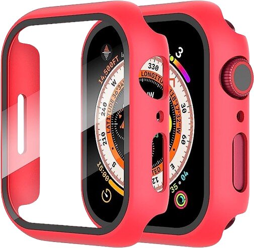Coque pour Apple Watch Series 9; 8; 7 45mm, 41mm Protection Écran