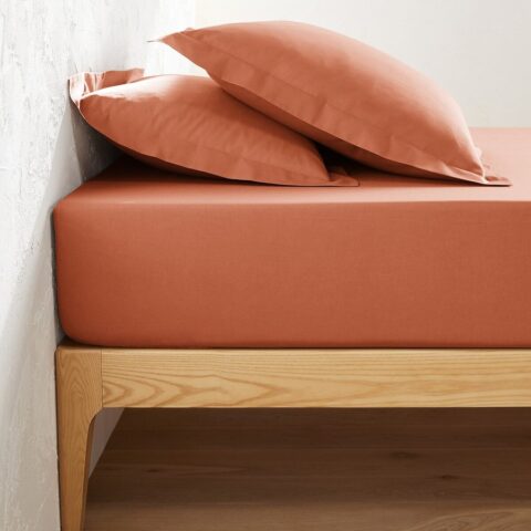 Drap housse 90x190 cm 100% coton