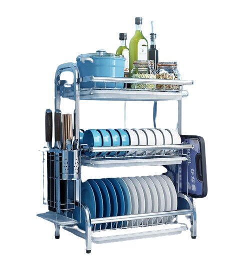 Égouttoirs à Vaisselle Support de Rangement pour Vaisselle, Égouttoir à Vaisselle de Cuisine