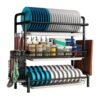 Égouttoirs à Vaisselle Support de Rangement pour Vaisselle, Égouttoir à Vaisselle de Cuisine