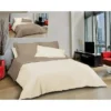 Housse de Couette Coton Bicolore- 260 x 240 cm