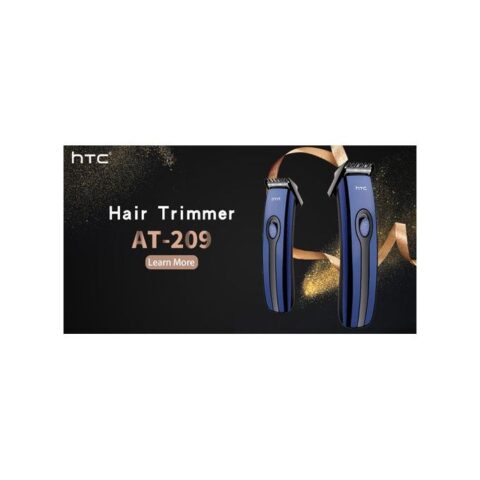 Htc Tondeuse Rechargeable pour Cheveux et barbes sans fil professionnelle AT-209