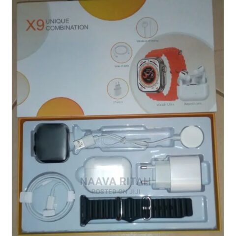 Ultra MONTRE Power bank écouteur bluetooth chargeur tout en 1 X9 UNIQUE Combinaison