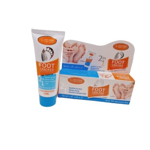 Crème anti-fissures au talon