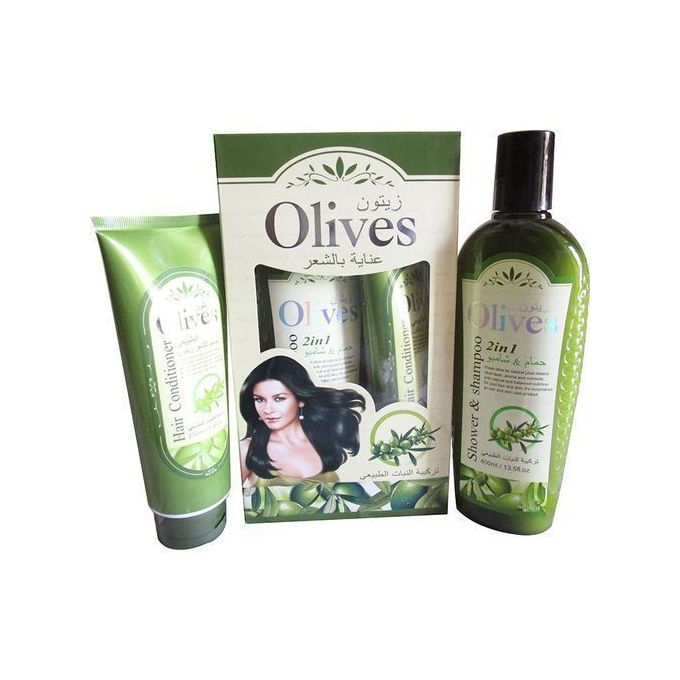 Gamme Shampoing Et Demelant Olives 2in1