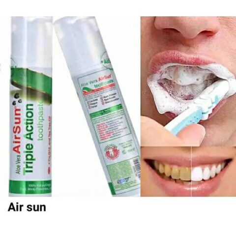 Dentifrice Aloe Vera AirSun Triple Action 100ml