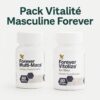 Pack Vitalité Masculine Forever – Multi-Maca + Vitolize for Men (Naturel, Énergie, Endurance & Équilibre Hormonal)